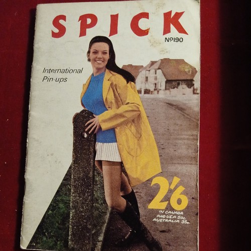 Spick vintage magazines non - spick,